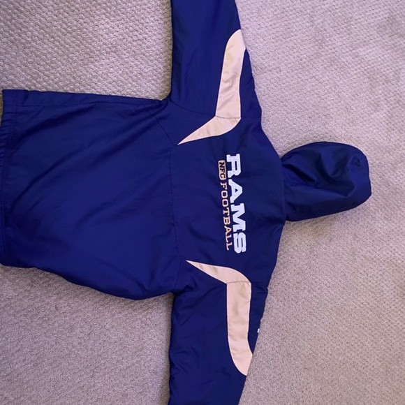 NFL Reebok Rams On Field Jacket - Picture 6 of 7
